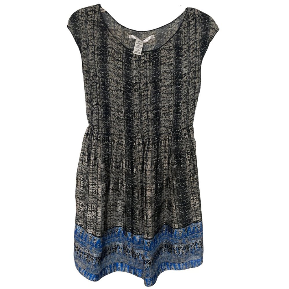 STUDIO M || Women's lightweight dress with graphic print - Size L